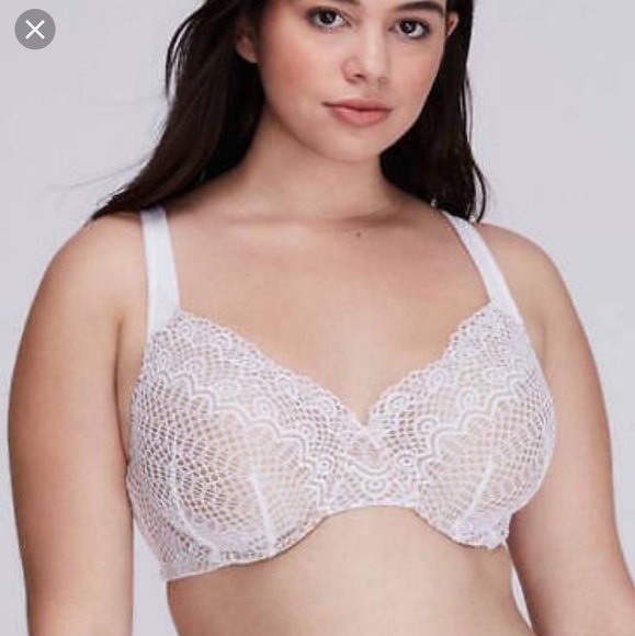 Cacique Other - Unlined Lace Full Coverage Bra 38G Cacique Other - Unlined Lace Full Coverage Bra 38G